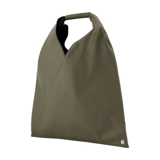  MM6 메종마르지엘라 토트백 Mm6 메종 마르지엘라 스몰 재패니즈 쇼퍼백 카키 - MM6 MAISON MARGIELA