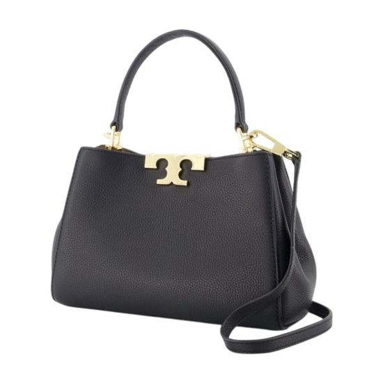  토리버치 토트백 엘리너 소프트 미니 사첼 백 블랙 - TORY BURCH