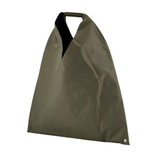  MM6 메종마르지엘라 토트백 MM6 메종 마르지엘라 클래식 재패니즈 쇼퍼백 카키 - MM6 MAISON MARGIELA