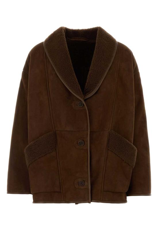 26FW 살바토레 산토로 가죽 자켓 51076D CHOCOLATE Brown