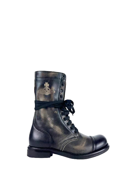 26FW 비비안웨스트우드 부츠 7101007NW L00FC P410 OFF BLACK DOM