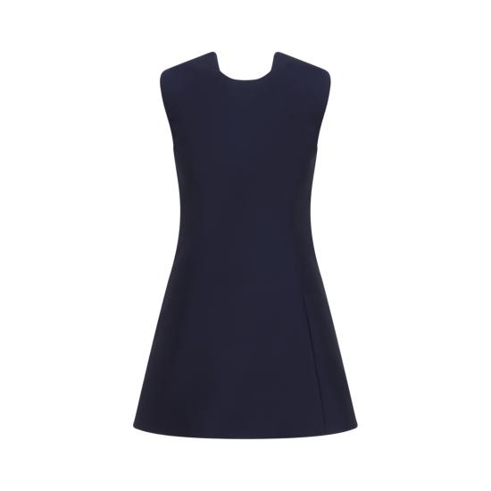 26FW 발렌시아가 A라인 미니 드레스 A00293 TUT22 8065 NAVY