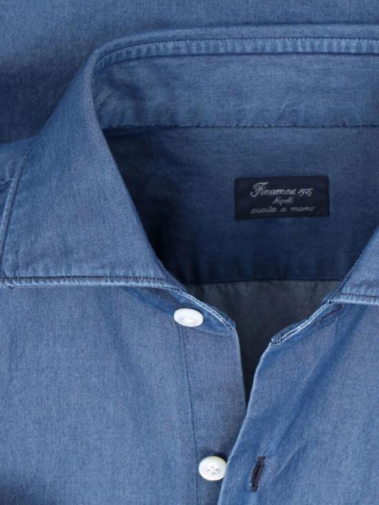 26FW 피나모레 데님 셔츠 C0160D MILANO 12 - FINAMORE