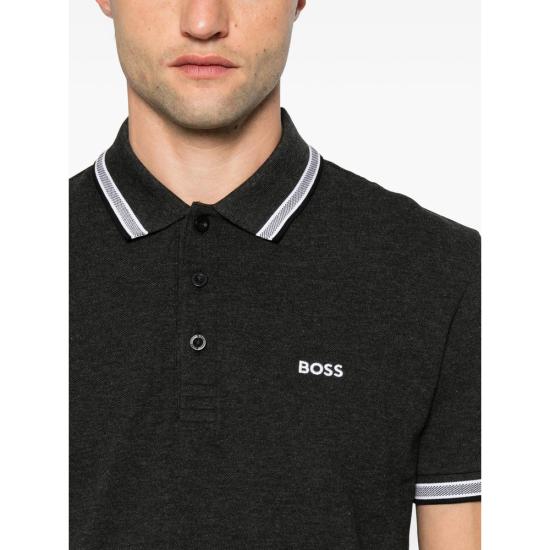 26FW 보스 폴로 티셔츠 50469055 022 GREY - BOSS