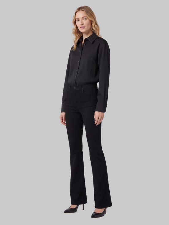 26FW 보테가베네타 셔츠 A002QU BLACK - BOTTEGA VENETA
