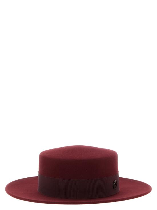26FW 메종미셸 모자 1041171002BURGUNDY Bordeaux