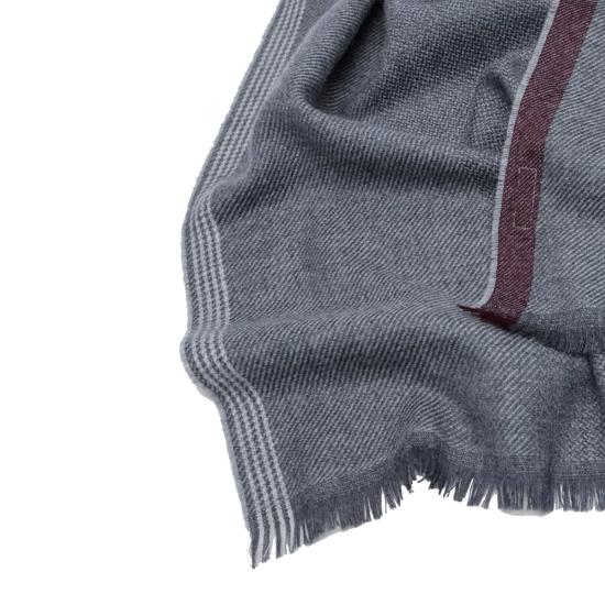 26FW 브루넬로 쿠치넬리 머플러/스카프 MSC665OR CJS88 GREY - BRUNELLO CUCINELLI