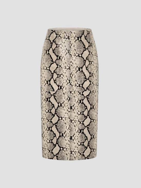 26FW 로에 스커트 42032275 473 SNAKESKIN - ROHE