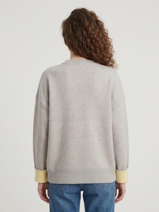 26FW 더프랭키샵 스웨터 KNFS23045104 GREY - THE FRANKIE SHOP