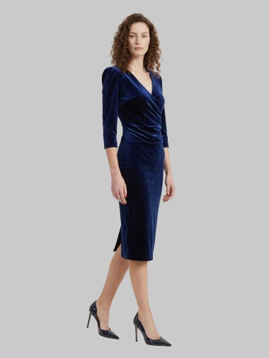 26FW SUTTON NEW YORK 미디 원피스 5020 BLUE - SUTTON NEW YORK