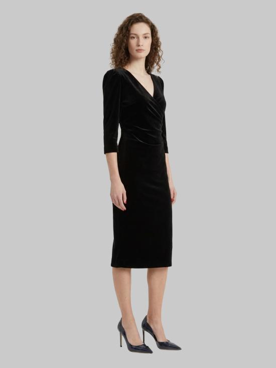 26FW SUTTON NEW YORK 미디 원피스 5020 BLACK - SUTTON NEW YORK