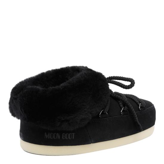 26FW 문부츠 EVX 스웨이드 뮬 1470090 NL02 BLACK - MOON BOOT