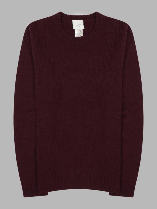 26FW 알리지 스웨터 266471 A6213MER BORDEAUX