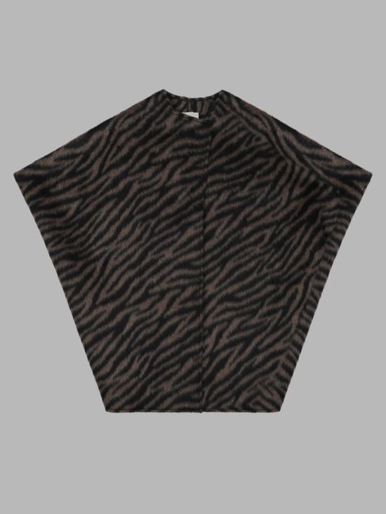 26FW 알리지 트렌치 코트 166945 A6239TIGRE ANIMALIER