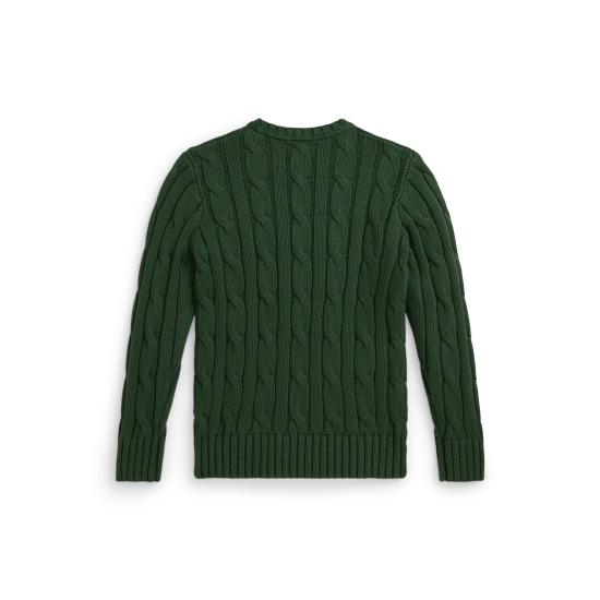25FW [키즈] 랄프 로렌 니트/스웻셔츠 323981036002 301 BOTTLE GREEN C0538 - RALPH LAUREN