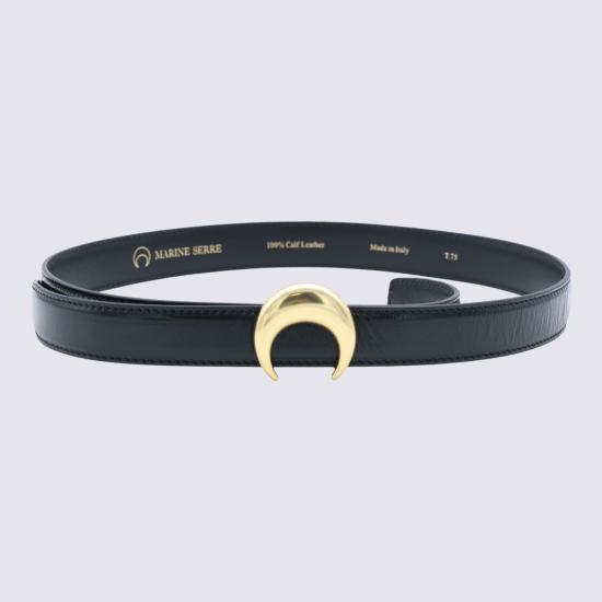 26FW 마린세르 벨트 WLG001ACLEA0004 BK93 BLACK GOLD - MARINE SERRE