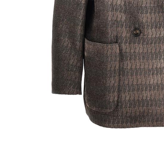 26FW 엠포리오 아르마니 자켓 EW005448TE21938 Brown - EMPORIO ARMANI