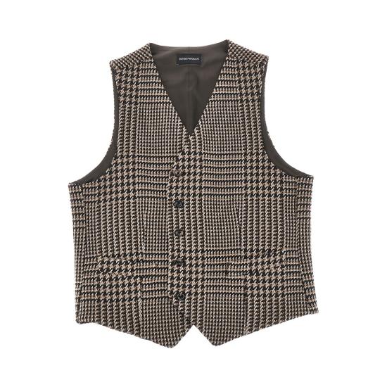 26FW 엠포리오 아르마니 베스트 EM007925TE23208 Brown