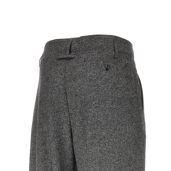 26FW 엠포리오 아르마니 스트레이트 팬츠 EM007125TE23221 Black - EMPORIO ARMANI