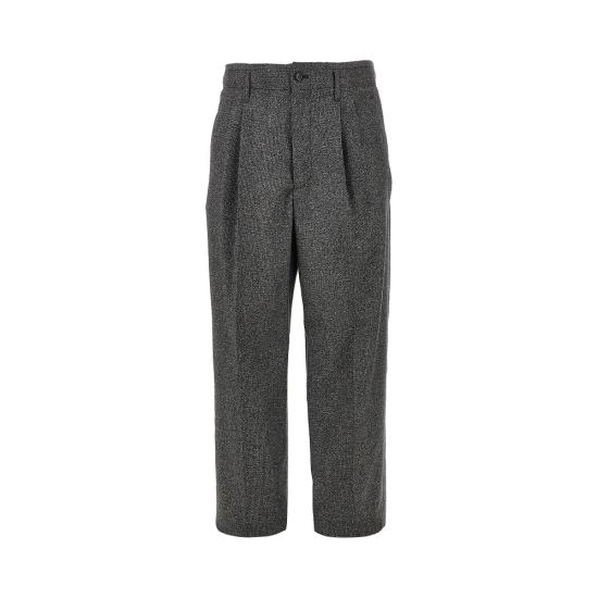 26FW 엠포리오 아르마니 스트레이트 팬츠 EM007125TE23221 Black