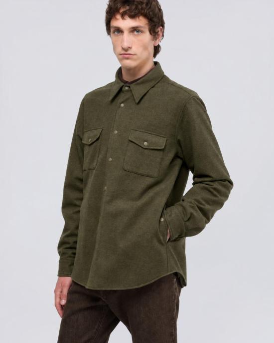 26FW 아스페시 셔츠 CE27 E85910386 MOSS GREEN - ASPESI
