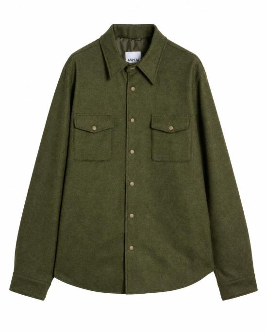26FW 아스페시 셔츠 CE27 E85910386 MOSS GREEN