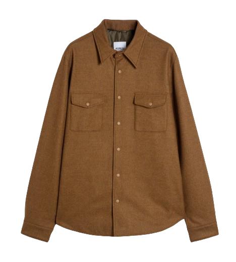 26FW 아스페시 셔츠 CE27 E85910085 TOBACCO