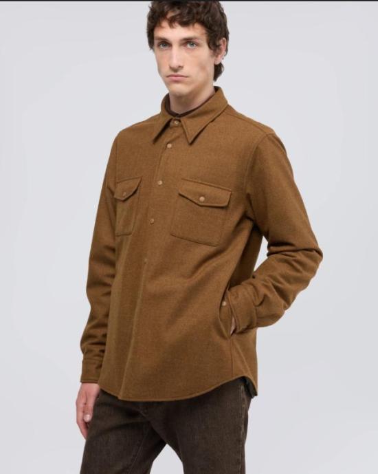 26FW 아스페시 셔츠 CE27 E85910085 TOBACCO - ASPESI