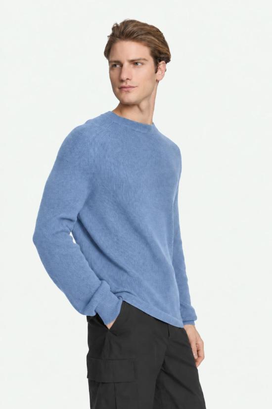 26FW 말로 스웨터 UXC216 F1B02E3556 MALO BLU - MALO