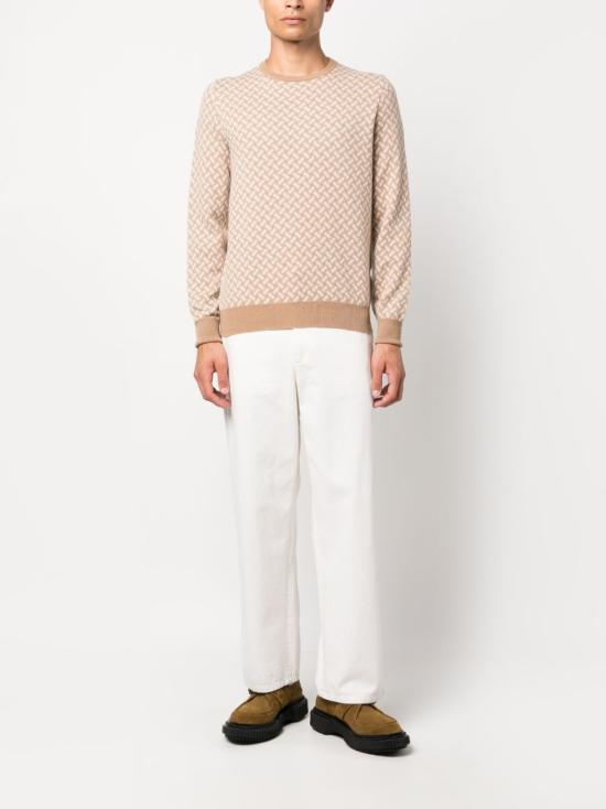 26FW 드루모어 스웨터 D2K103 RB05 BEIGE - DRUMOHR