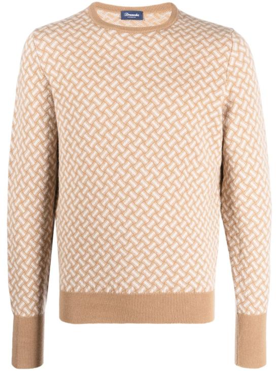 26FW 드루모어 스웨터 D2K103 RB05 BEIGE - DRUMOHR