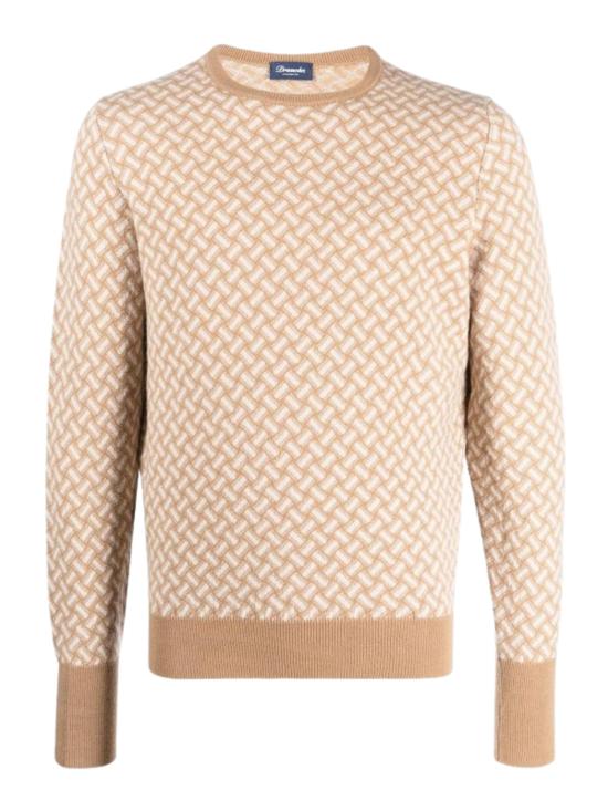 26FW 드루모어 스웨터 D2K103 RB05 BEIGE