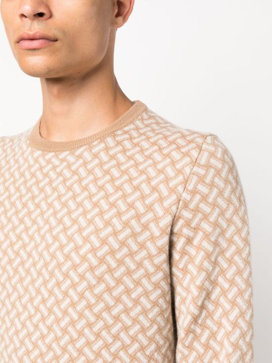 26FW 드루모어 스웨터 D2K103 RB05 BEIGE - DRUMOHR