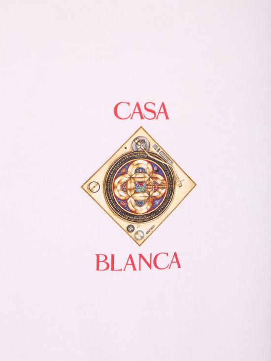 26SS 카사블랑카 탑 MSS26JTS00 02 White - CASABLANCA
