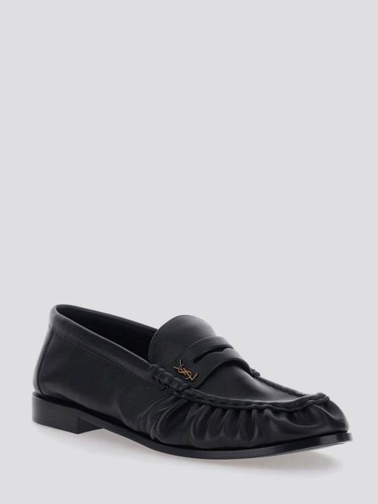 26FW 생로랑 로퍼 839471 BLACK - SAINT LAURENT