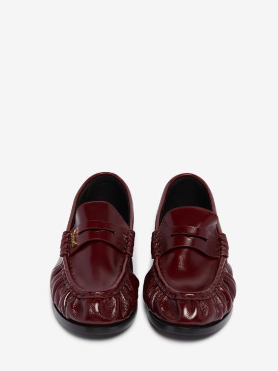 26FW 생로랑 로퍼 A001MM BORDEAUX - SAINT LAURENT