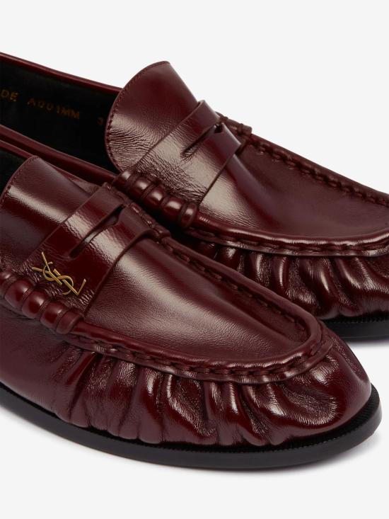26FW 생로랑 로퍼 A001MM BORDEAUX - SAINT LAURENT