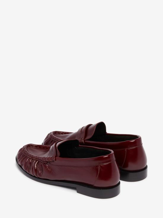 26FW 생로랑 로퍼 A001MM BORDEAUX - SAINT LAURENT