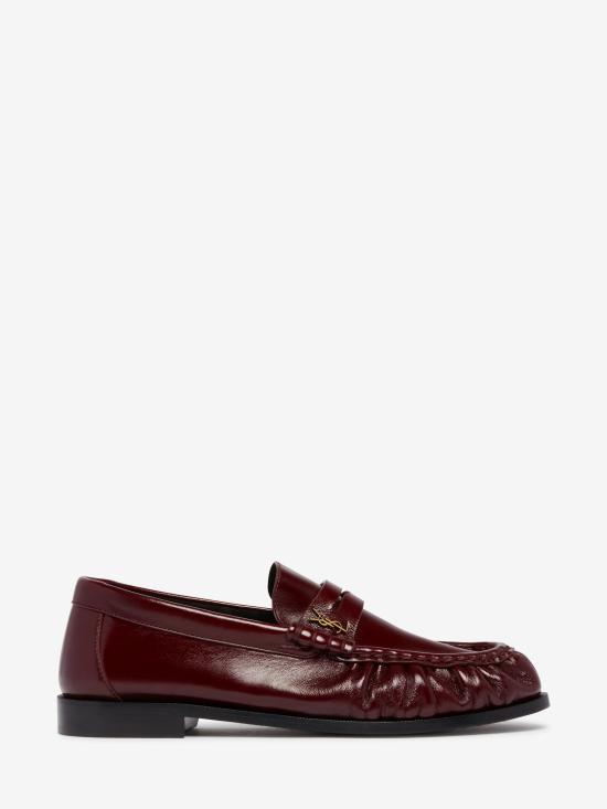 26FW 생로랑 로퍼 A001MM BORDEAUX
