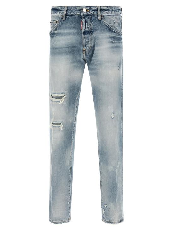 26FW 디스퀘어드2 데님 팬츠 S71LB1782S30839470 Light Blue