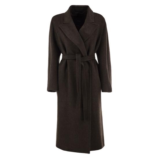 26FW 막스마라 코트 2621016125600 DARK BROWN