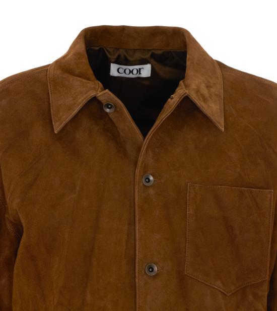 26FW 쿠어 무스탕 CXG4SO13K DBR BROWN - COOR
