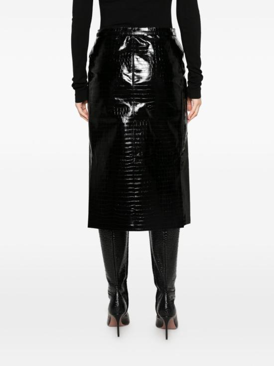 26FW 톰포드 숏 스커트 GCL935LEX497 NAA BLACK - TOMFORD