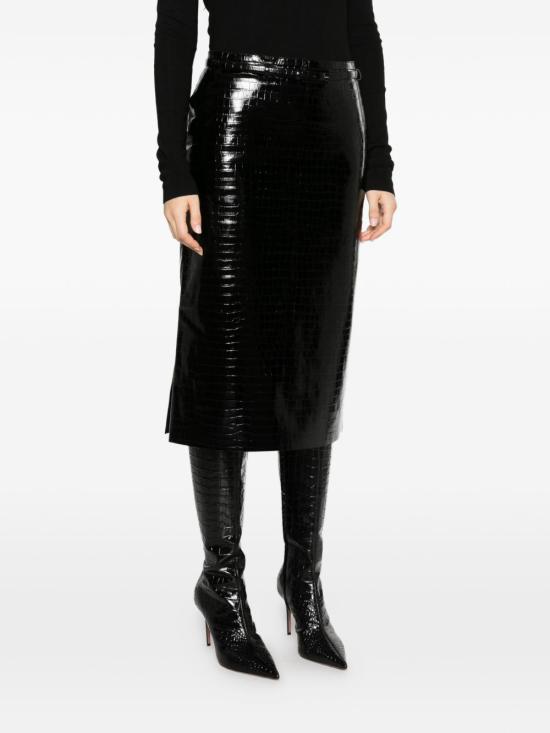 26FW 톰포드 숏 스커트 GCL935LEX497 NAA BLACK - TOMFORD