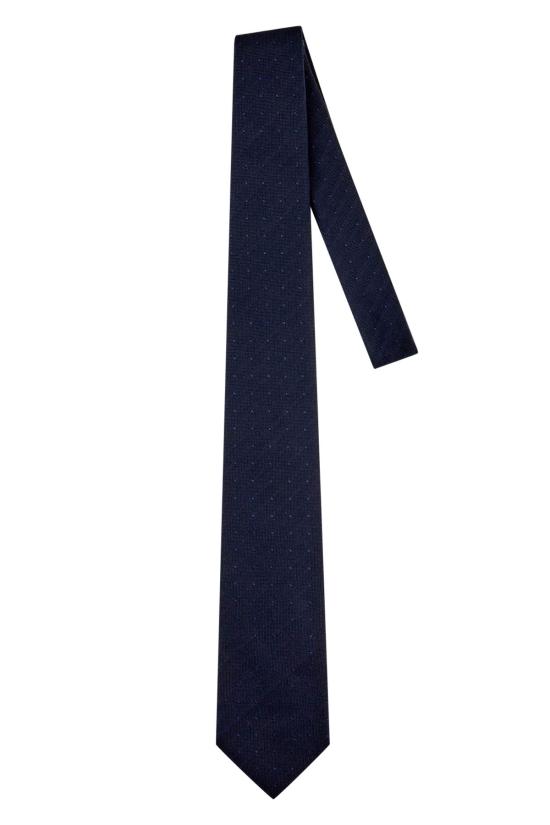26FW 꼬르넬리아니 넥타이 28UV112A20602 006 Blue - CORNELIANI