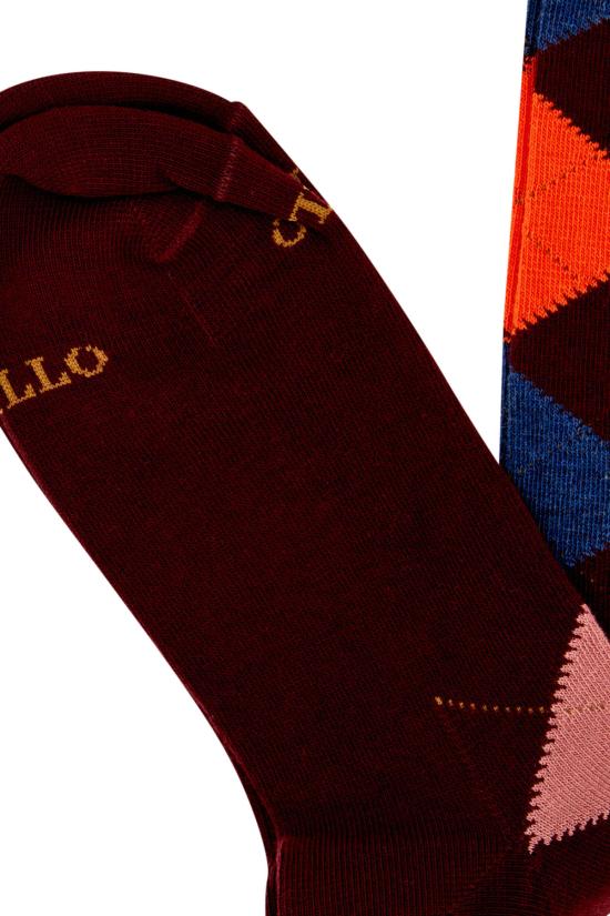 26FW 갈로 양말 AP511567 13961 BORDEAUX JEANS - GALLO