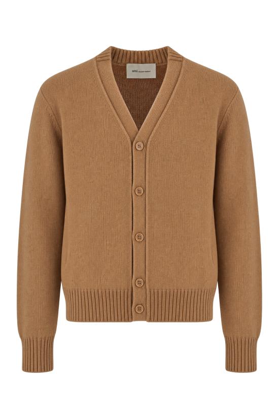 26FW 아미 스웨터 HKC364005 280 CAMEL