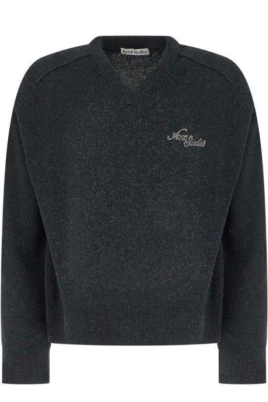 26FW 아크네 스튜디오 스웨터 B60419 900 BLACK