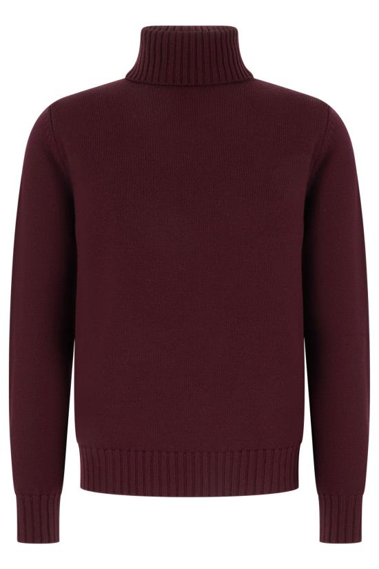 26FW 알파스튜디오 터틀넥 AU7031G 1017 BURGUNDY
