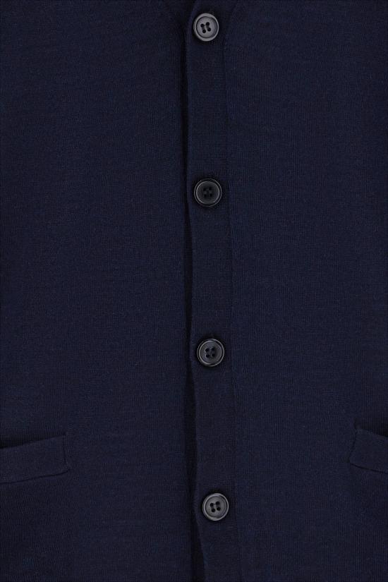 26FW 파울로 라가치니 가디건 55116K 23 Blue - PAOLO RAGAZZINI
